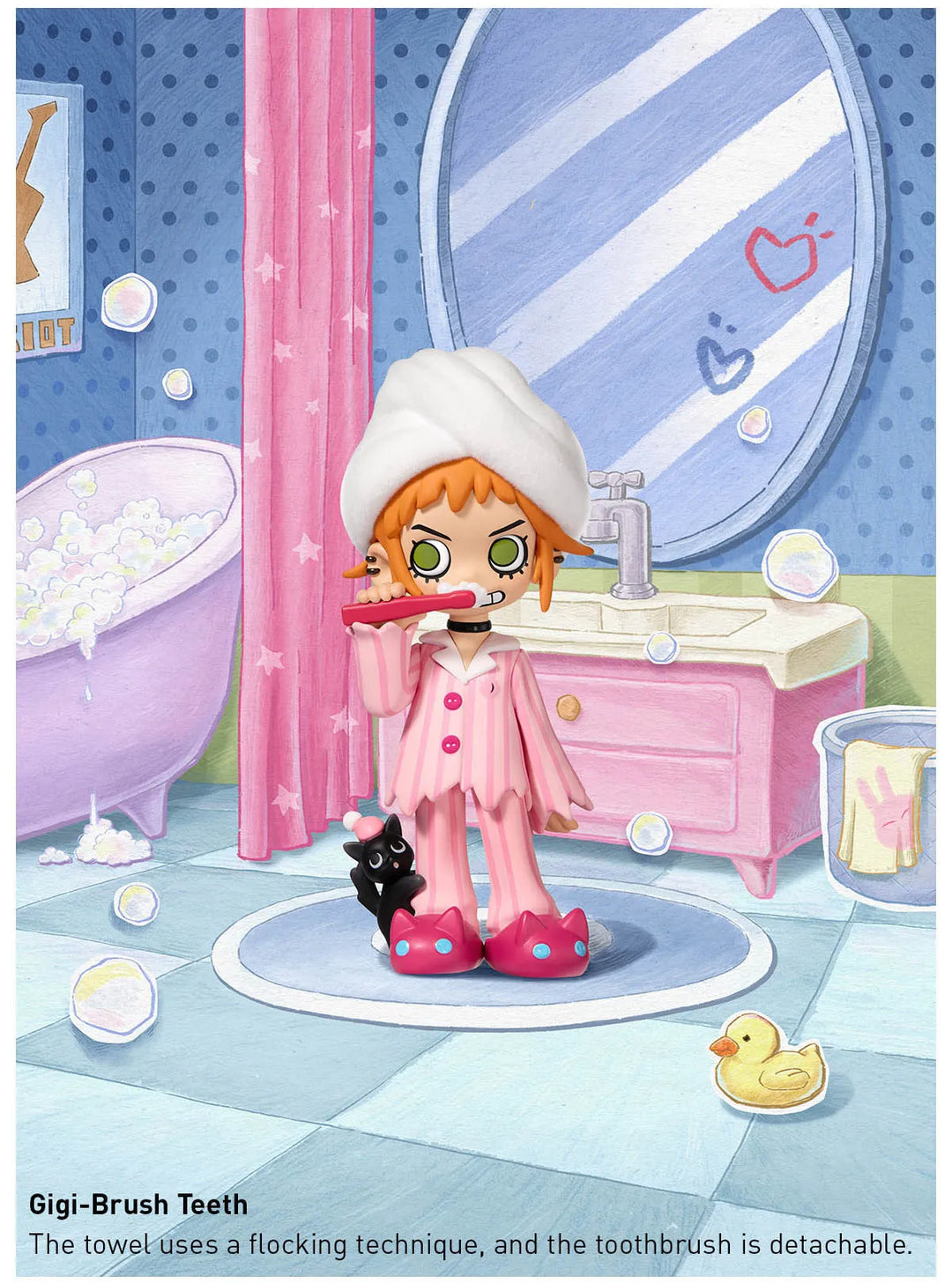 Lil’ Peach Riot Sleep Over Series Blind Box POP MART