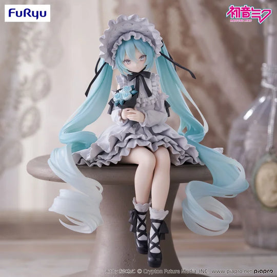 Hatsune Miku Vintage Doll Style Noodle Stopper Figure - Preorder Art toy FuRyu