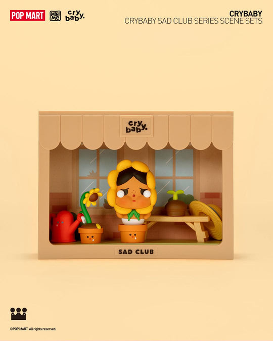 CRYBABY Sad Club Scenes Sets Series blind boxes POP MART