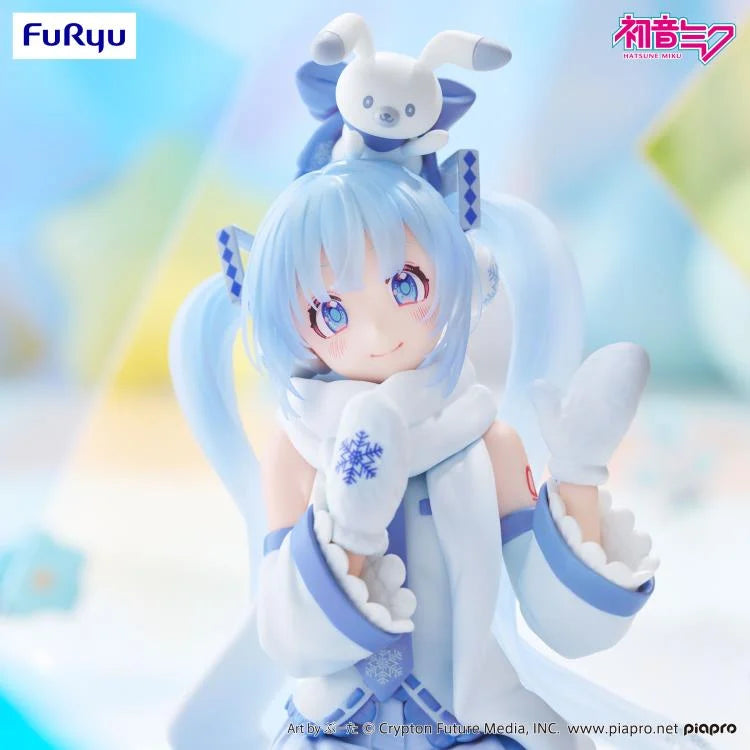Hatsune Miku Noodle Stopper Figure - SNOW MIKU Sky Town 10th ver. Art toy FuRyu