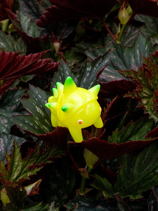 Tawashi by Hanamusic (Yellow + Green) Sofubi Hanamusic