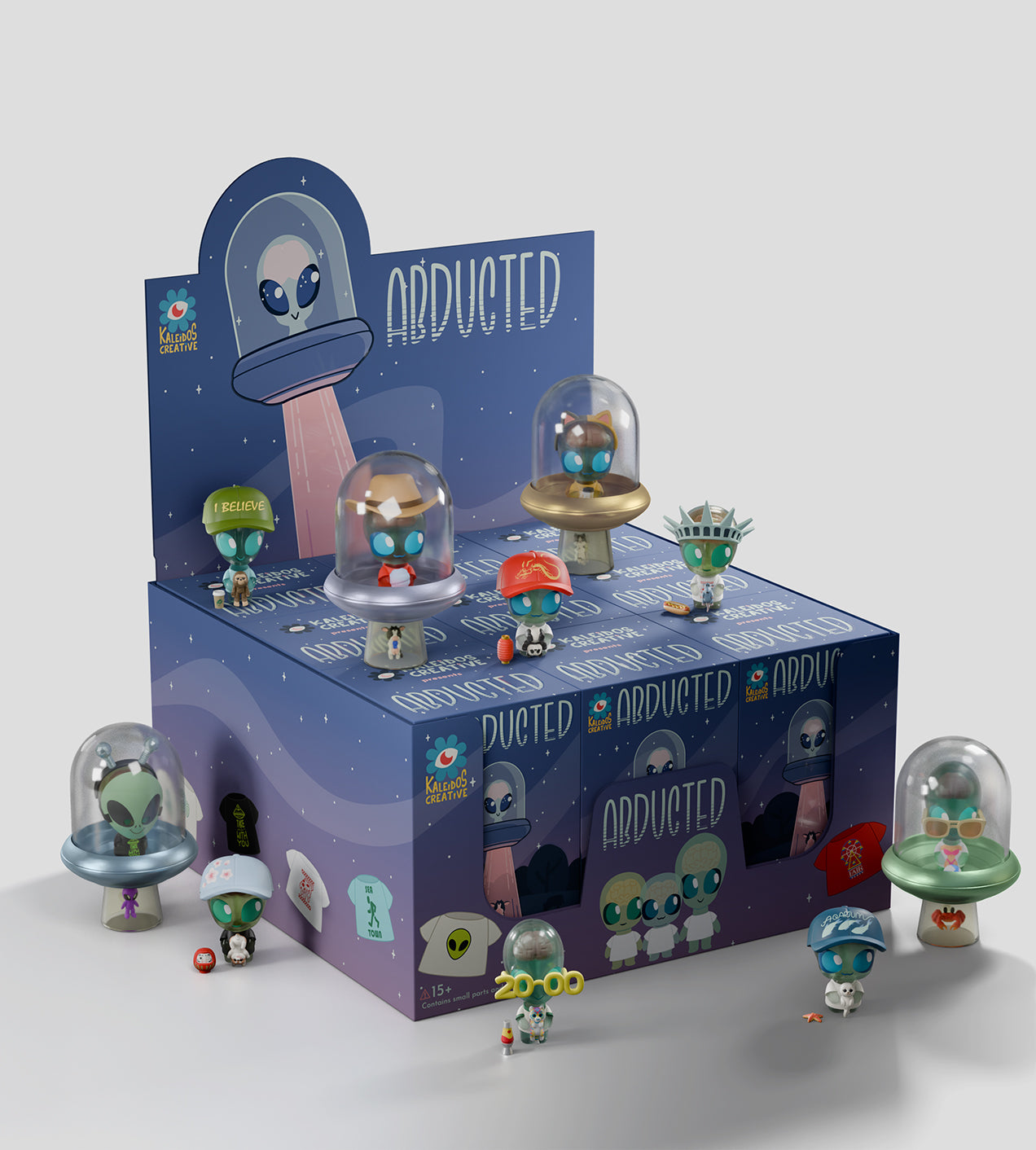 Abducted Blind Box Blind Box Kaleidos Creative