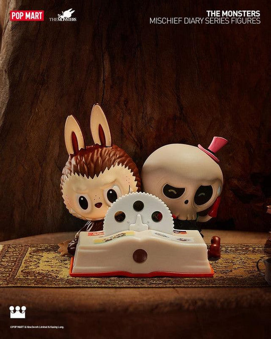 The Monsters Mischief Diary Series Blind Box blind boxes POP MART