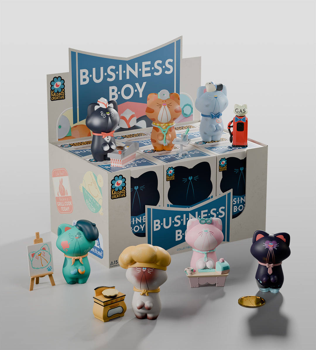 Business Boy Blind Box Blind Box Kaleidos Creative