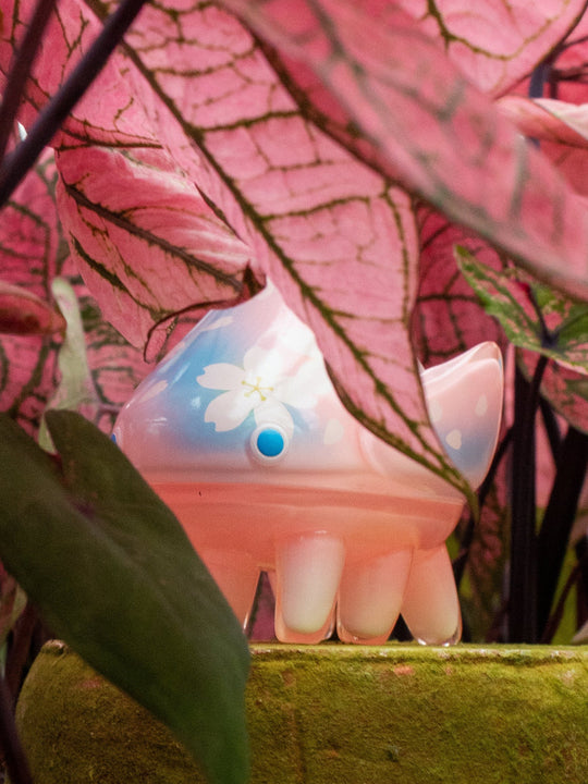 Sakura Sashimi by Hanamusic (Pink + Blue) Sofubi Hanamusic