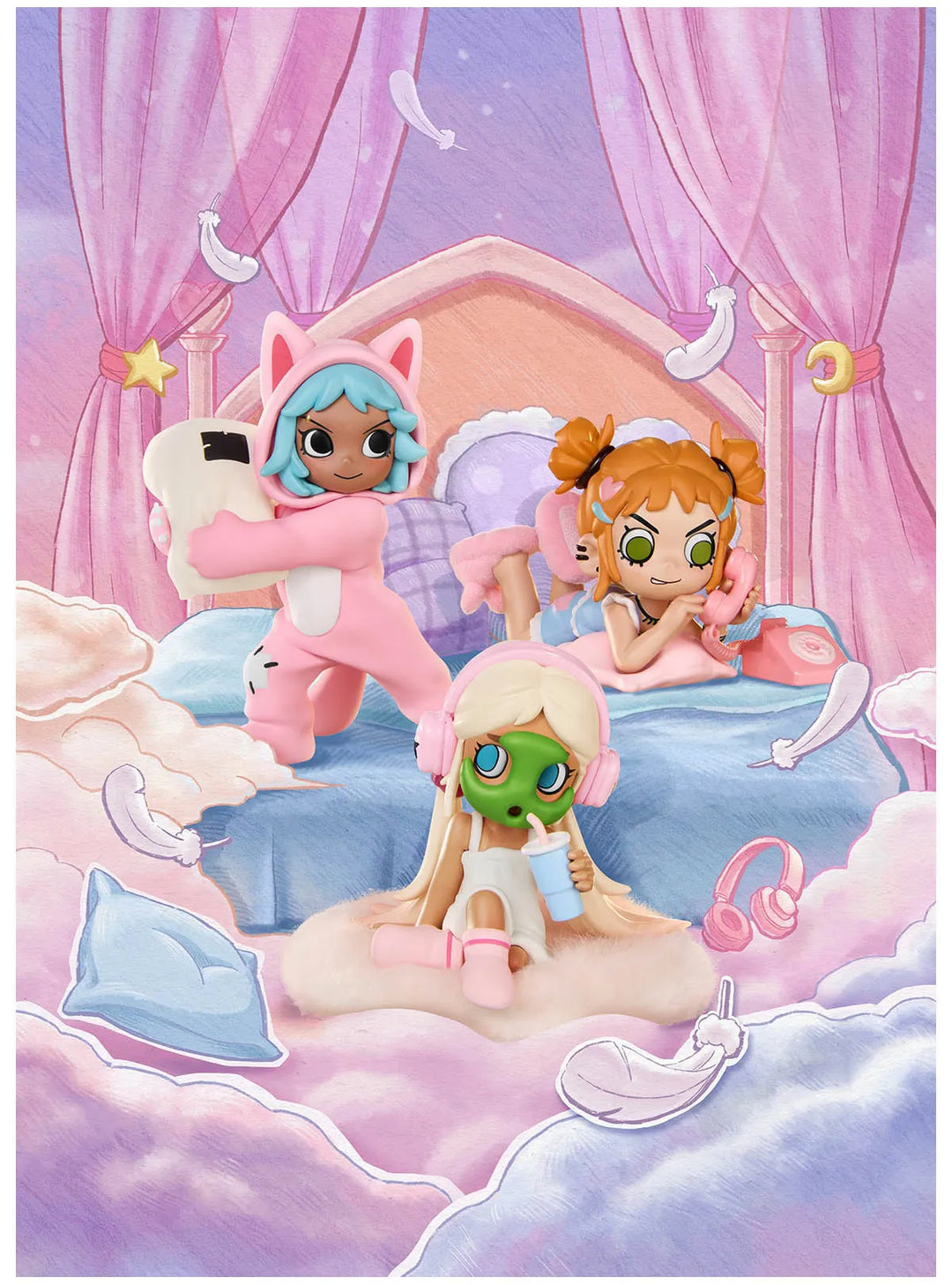 Lil’ Peach Riot Sleep Over Series Blind Box POP MART