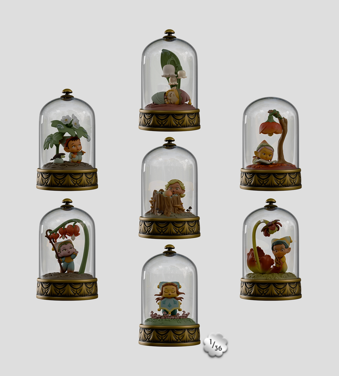 Cloche Fairies Blind Box Blind Box Kaleidos Creative