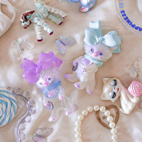 Enchanted Lilac Crystal Kira Imai collaboration BAB Kat by Ms LUTRA Sofubi Ms Lutra
