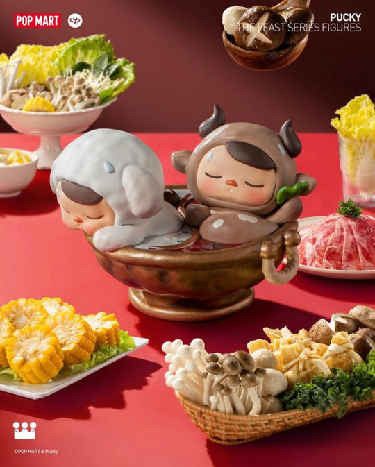 PUCKY The Feast Series blind boxes PUCKY x POP MART