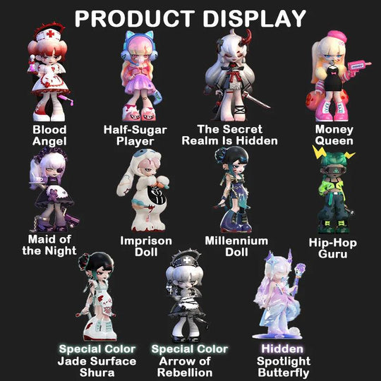 Yandere Girls Tear off the Label Series Blind Box - Preorder Blind Box Wansi Culture