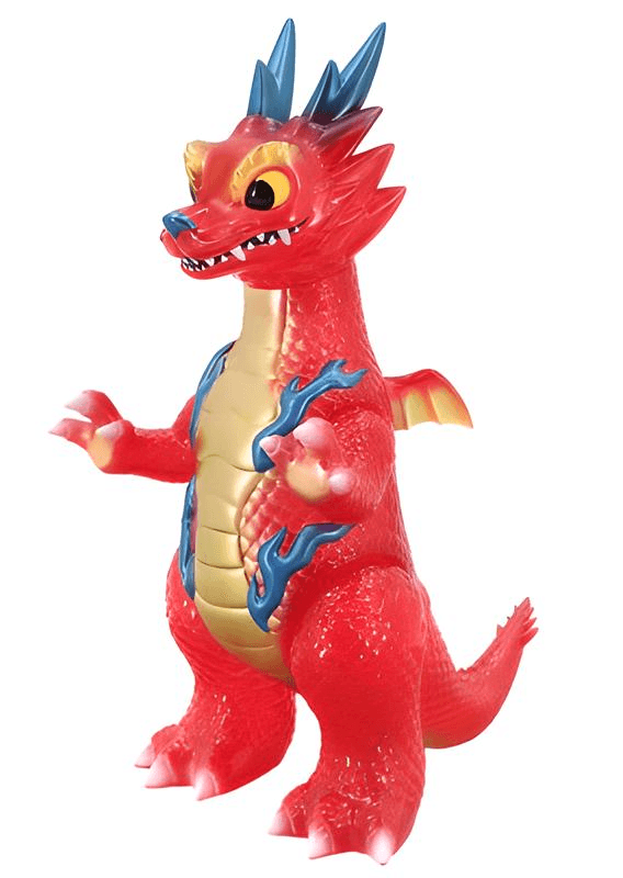 Daioh Ryudora Transparent Red Dragon by Konatsu Sofubi FEWMANY