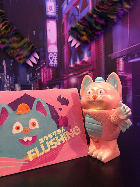 Flushing Pink Vampire Designer Toys momozaza
