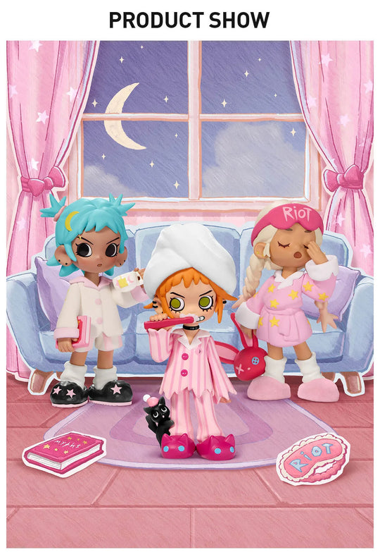 Lil’ Peach Riot Sleep Over Series Blind Box POP MART