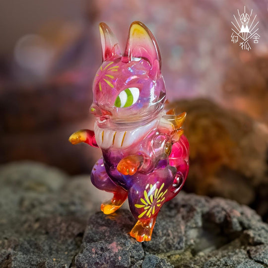 Fireworks Roaring Phantom Fox Sofubi MERRY GO ROUND X 幻狐舍 genkosha