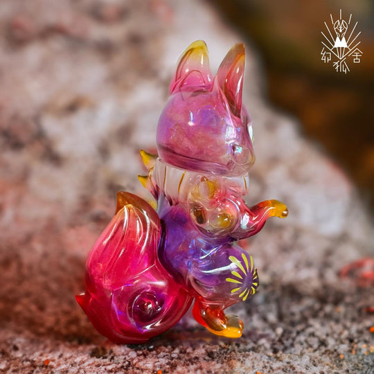Fireworks Roaring Phantom Fox Sofubi MERRY GO ROUND X 幻狐舍 genkosha