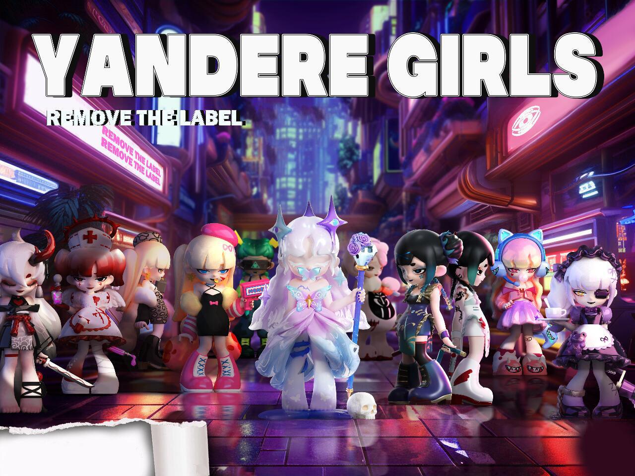 Yandere Girls Tear off the Label Series Blind Box - Preorder Blind Box Wansi Culture