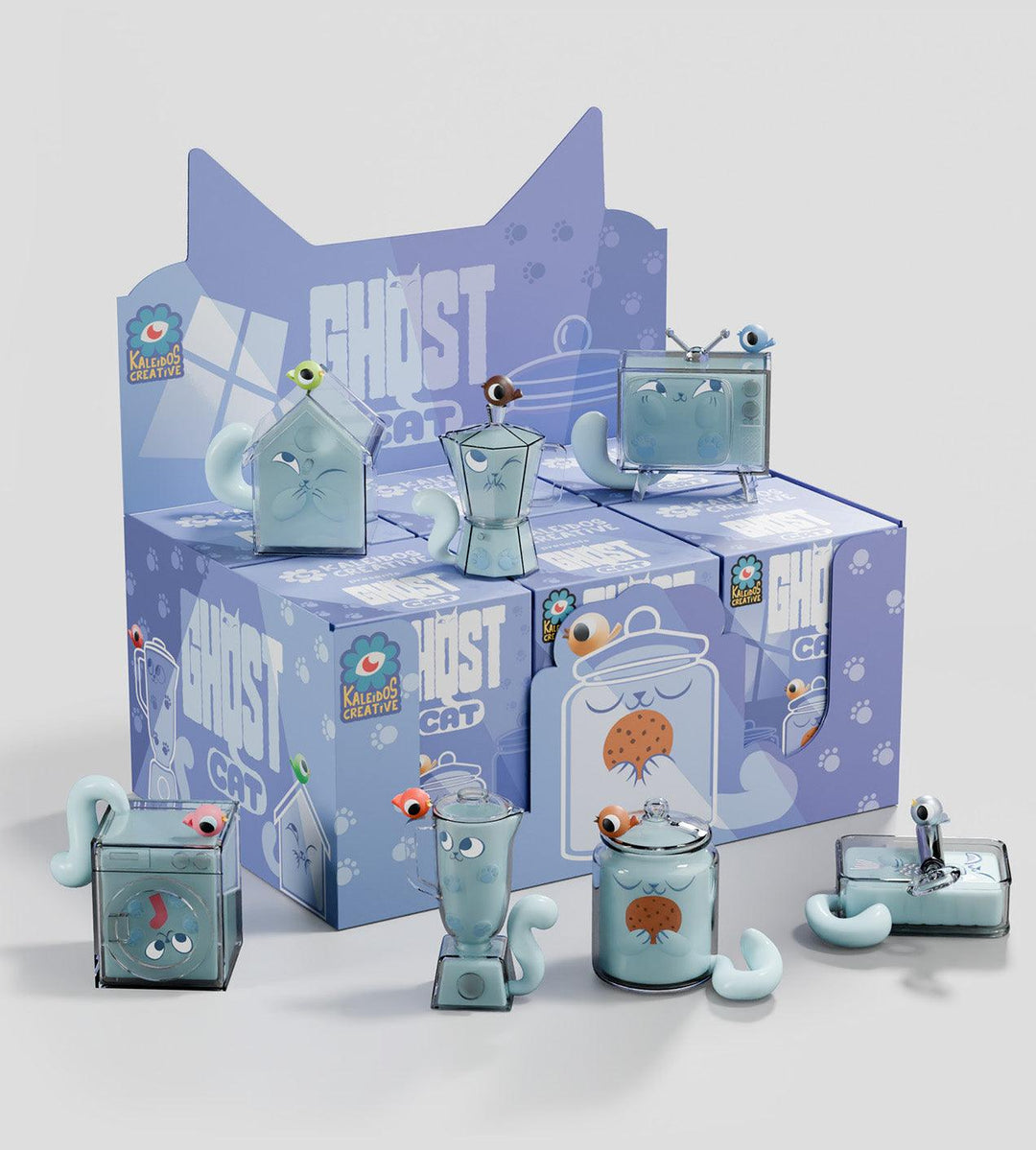 Ghost Cat Blind Box Blind Box Kaleidos Creative