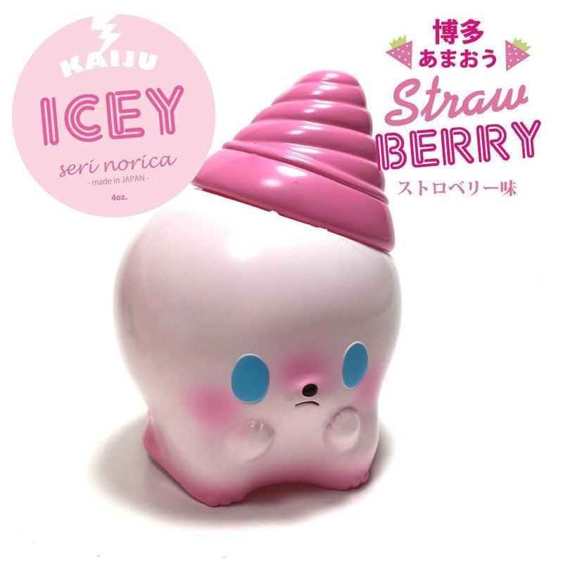 Strawberry Kaiju Icey by Seri Norica Sofubi Seri Norica