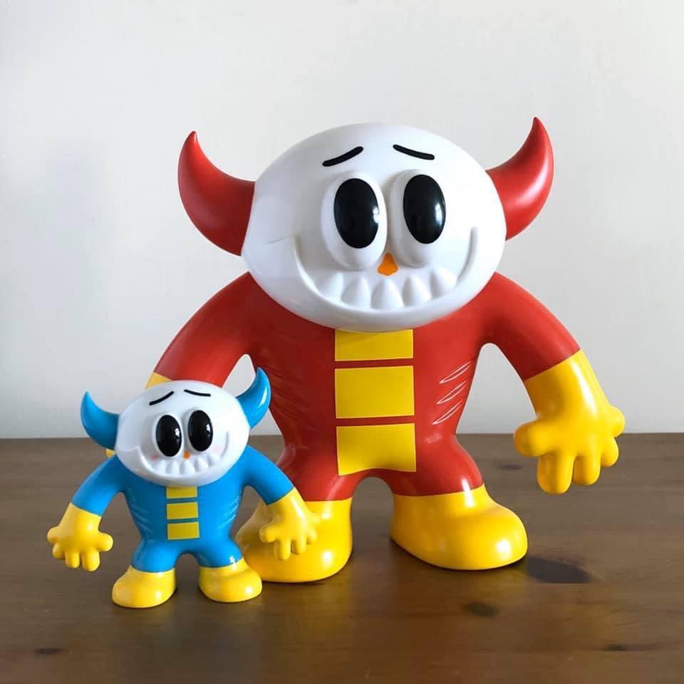 GABU GABU TO-FU Version by DEVILROBOTS x KAMAKIRI Sofubi Bubble Wrapp Toys