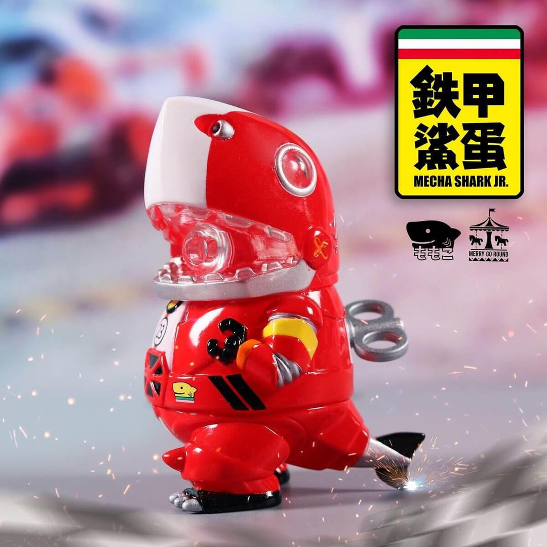 MECHA SHARK EGG - MGR RACING VERSION by MGR DESIGN TEAM X MOMOCO STUDIO Designer Art Toy MGR DESIGN TEAM X MOMOCO STUDIO