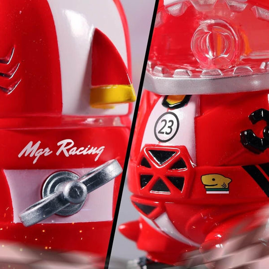 MECHA SHARK EGG - MGR RACING VERSION by MGR DESIGN TEAM X MOMOCO STUDIO Designer Art Toy MGR DESIGN TEAM X MOMOCO STUDIO