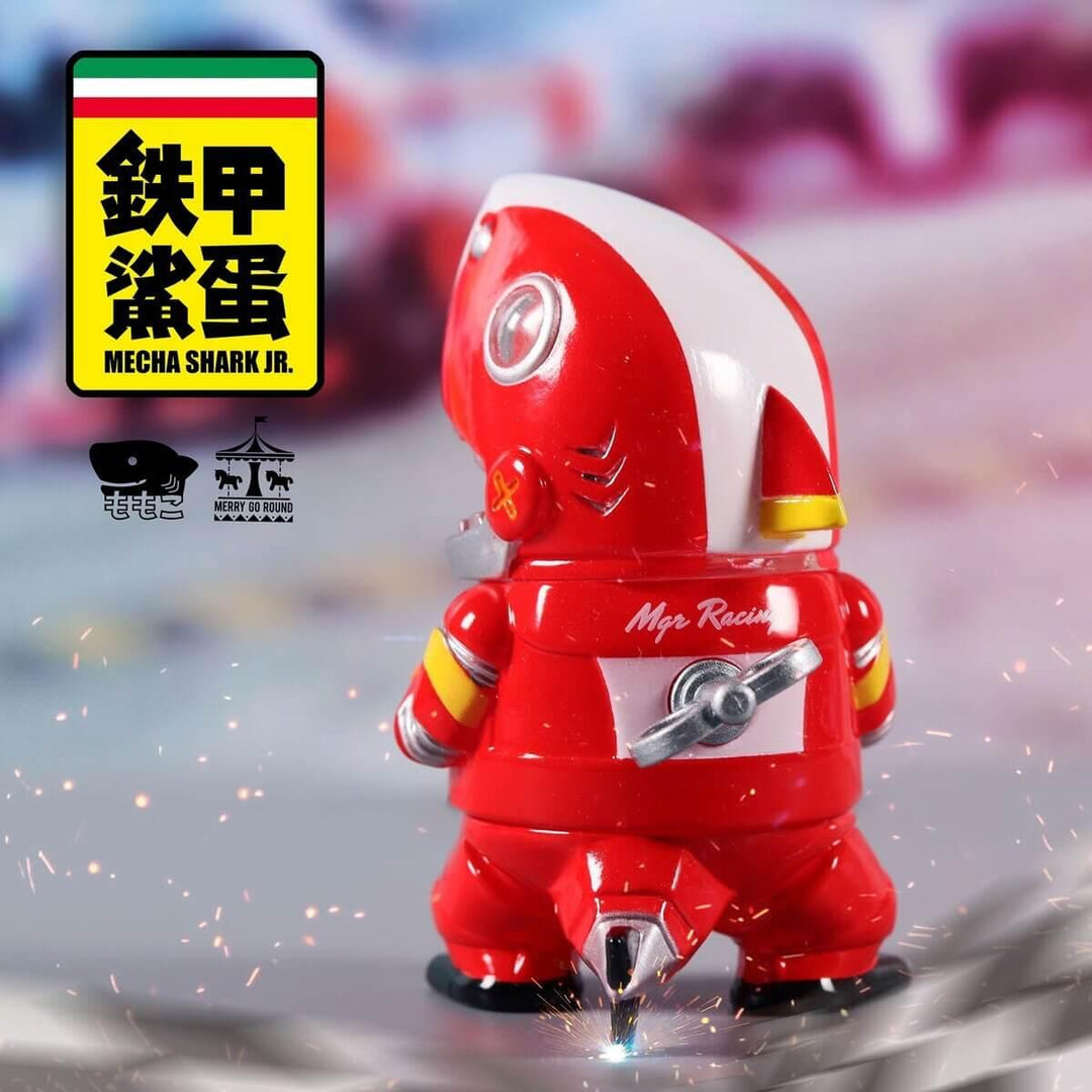 MECHA SHARK EGG - MGR RACING VERSION by MGR DESIGN TEAM X MOMOCO STUDIO Designer Art Toy MGR DESIGN TEAM X MOMOCO STUDIO