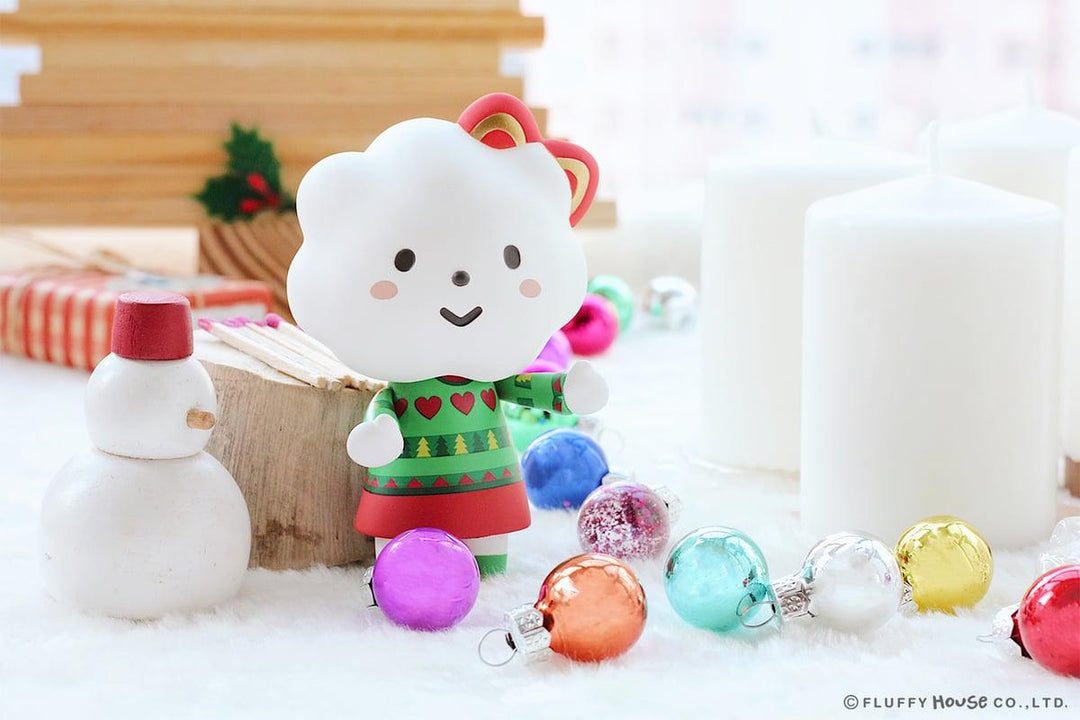 Miss Rainbow - Merry Rainbow Christmas by Fluffy House Designer Art Toy Fluffy House