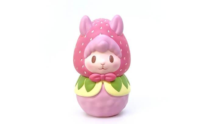 Dollypaca The Strawberry Alpaca by rinicake Bubble Wrapp Toys