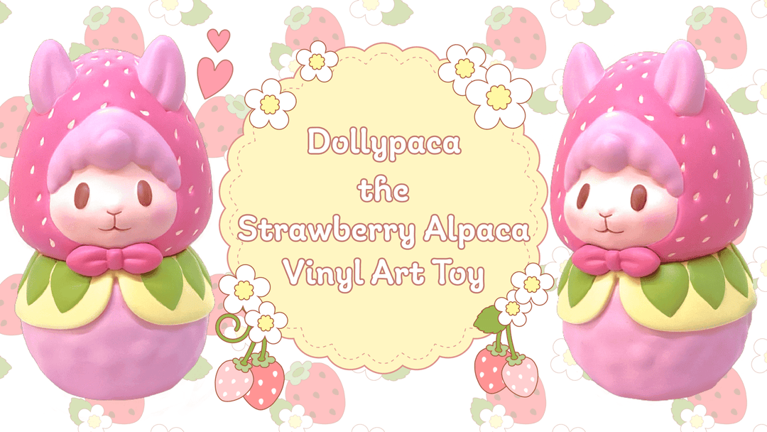 Dollypaca The Strawberry Alpaca by rinicake Bubble Wrapp Toys