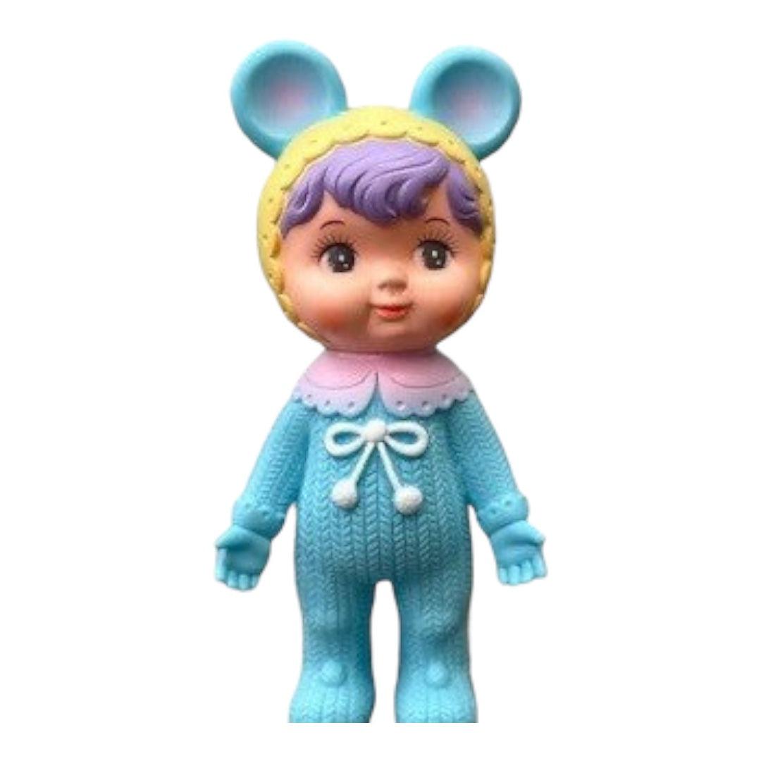 Pastel Blue Charmy-chan by KODAMA SANGYO TOY Sofubi KODAMA SANGYO TOYS