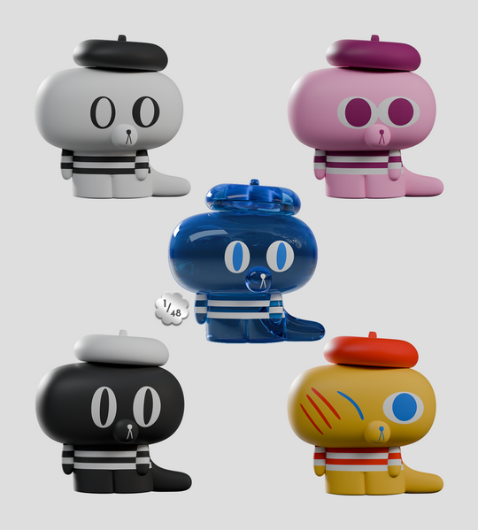 Hard Stare Pierre Blind Box Blind Box Kaleidos Creative