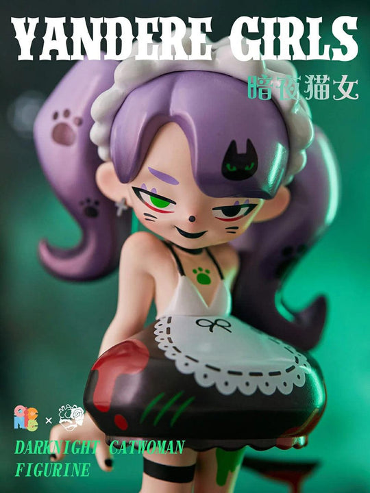 Yandere Girls Blister Pack Figurines Art toy Bubble Wrapp Toys