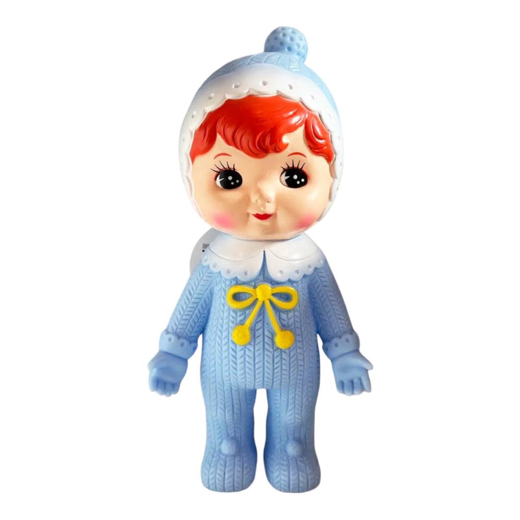 Light Up Blue Charmy-chan by KODAMA SANGYO TOY Sofubi KODAMA SANGYO TOYS