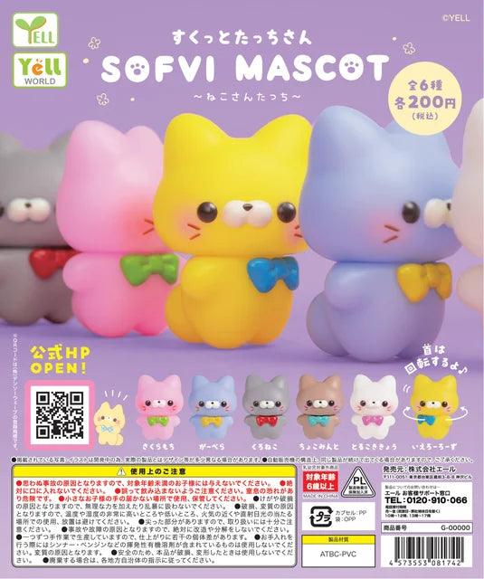 Sukutto Tacchi-san Neko-san by Yell Gachapon Yell