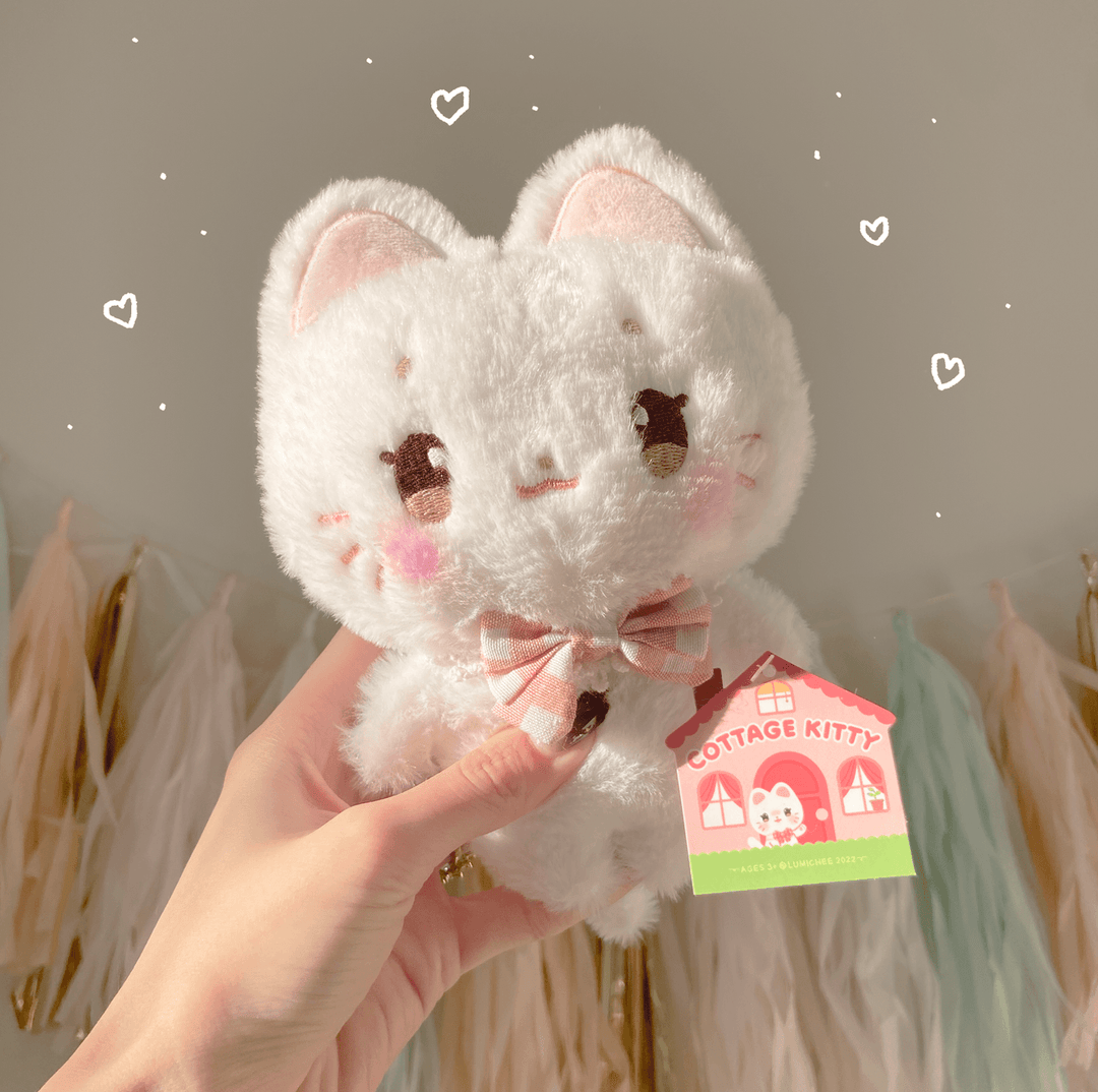 Cottage Kitty by Lumichee Plush Lumichee