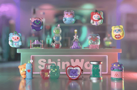 Lovesick Lab Series blind boxes Shin Woojung x F.UN