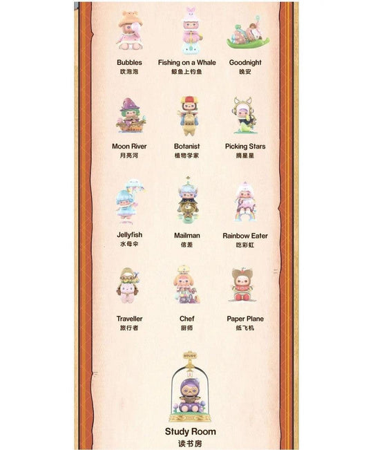 PUCKY What Are The Fairies Doing Mini Series Blind Box blind boxes PUCKY x POP MART