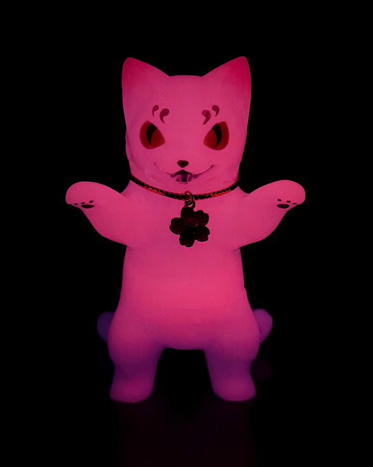 Negora Night Sakura (Glow in the dark) 2026 by Konatsu Sofubi FEWMANY