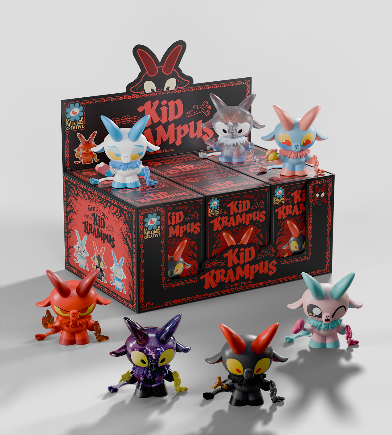 Kid Krampus Blind Box Blind Box Kaleidos Creative