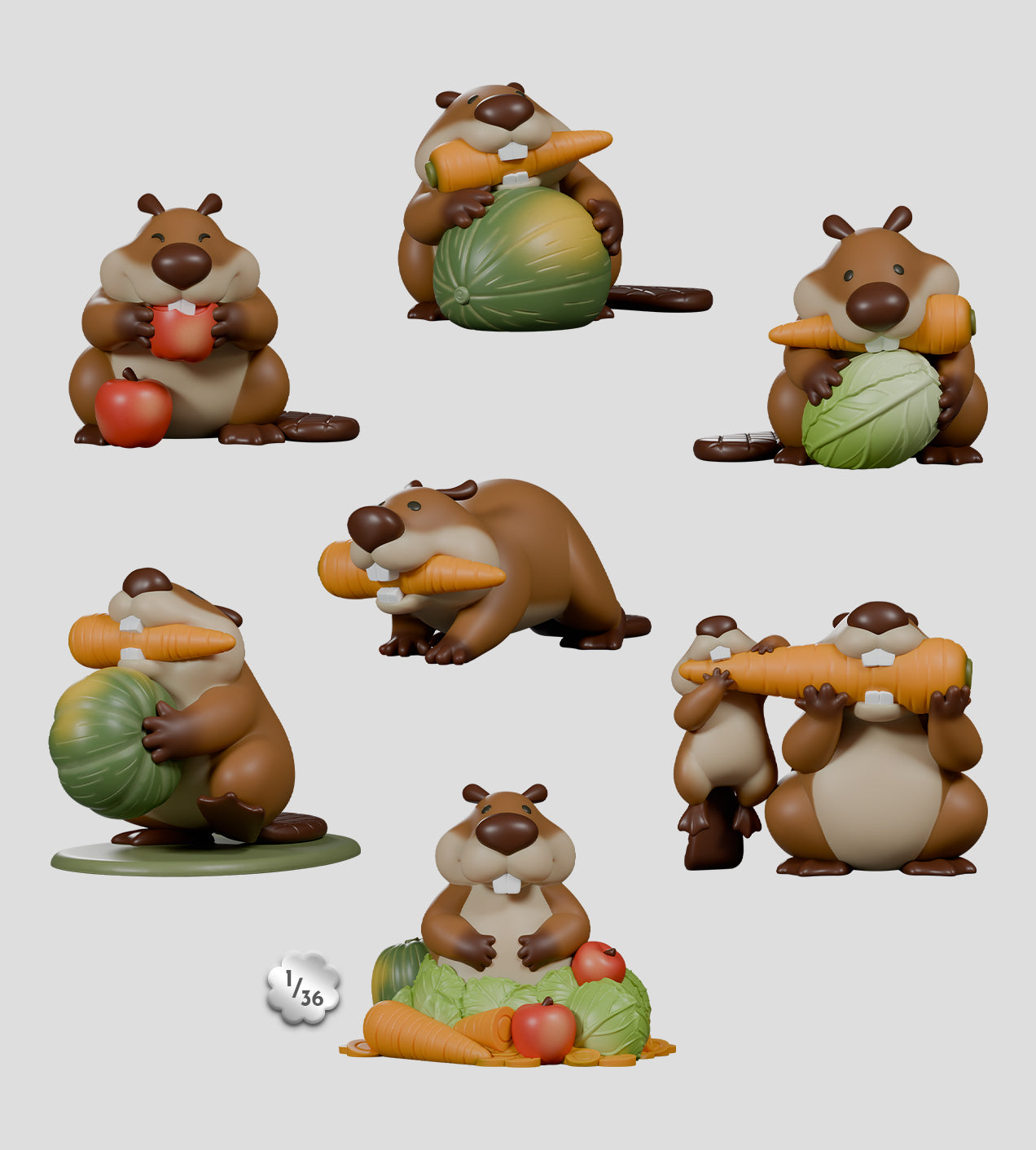 MISBEAVHAVING Blind Box Blind Box Kaleidos Creative