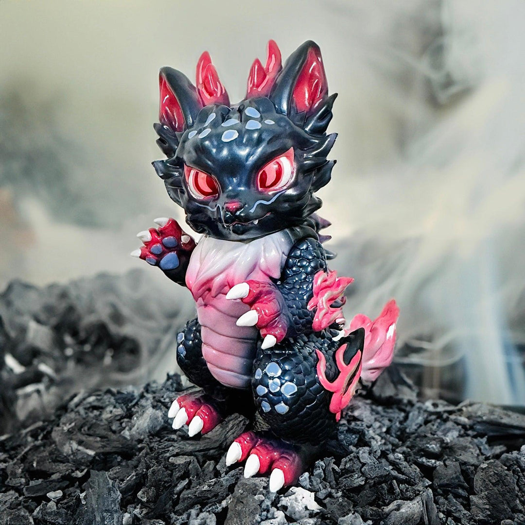Pink Flame Dragon Sofubi MERRY GO ROUND X 幻狐舍 genkosha
