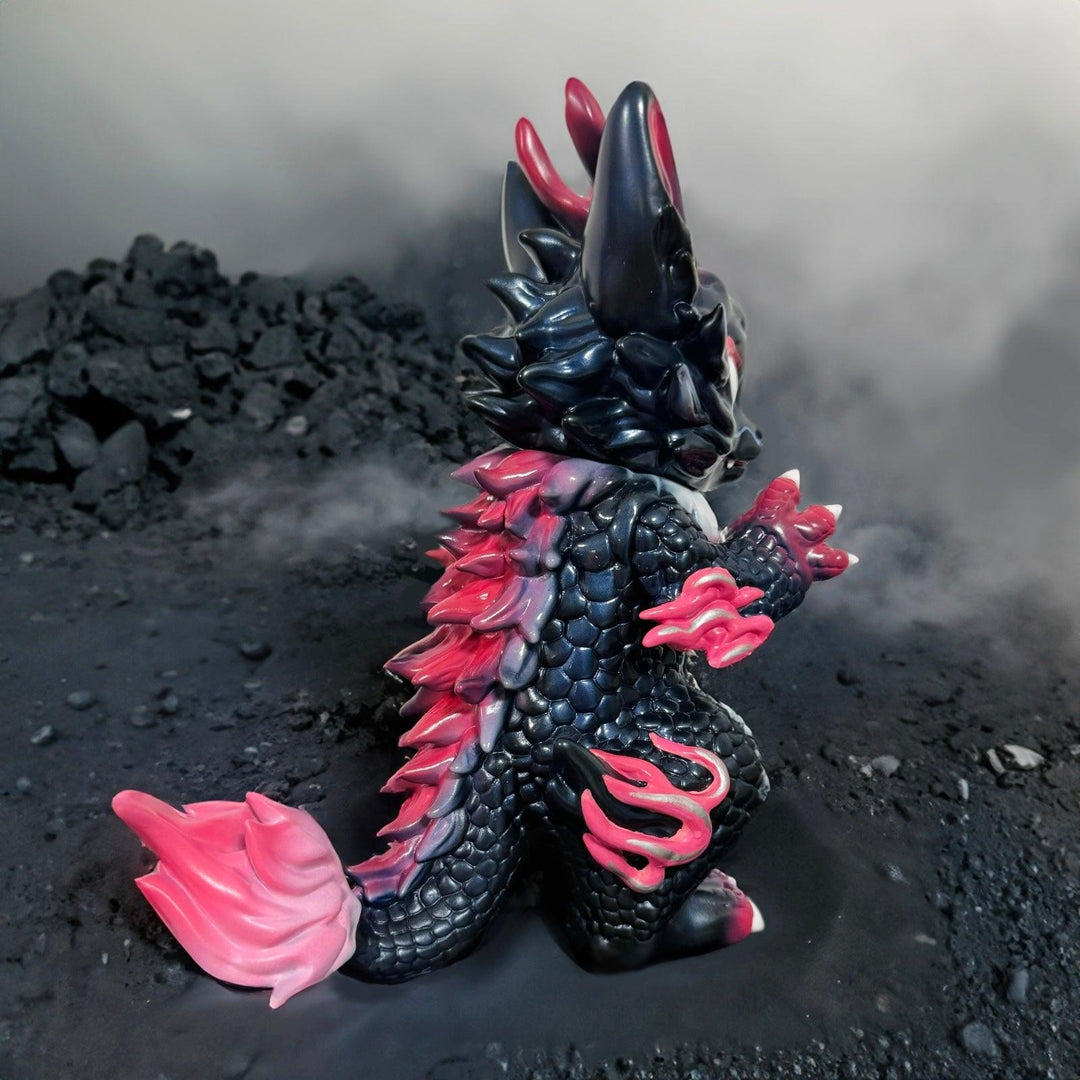 Pink Flame Dragon Sofubi MERRY GO ROUND X 幻狐舍 genkosha