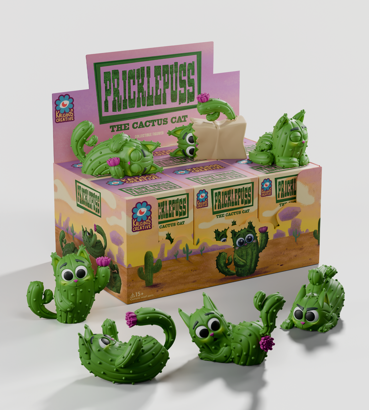 Pricklepuss Blind Box Blind Box Kaleidos Creative