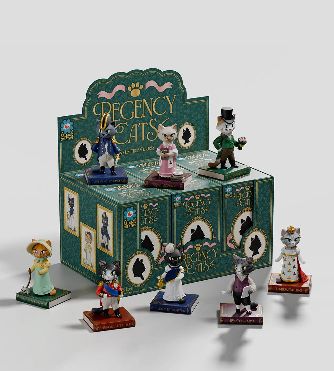 Regency Cats Blind Box Blind Box Kaleidos Creative