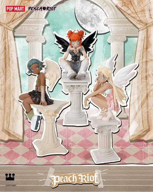 Peach Riot Angel Virtue Figures blind boxes POP MART x Libby