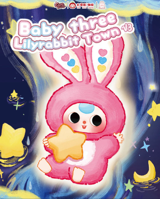 Baby Three Lily Rabbit Town V3 Series Plush Blind Box Blind Box Cureplaneta