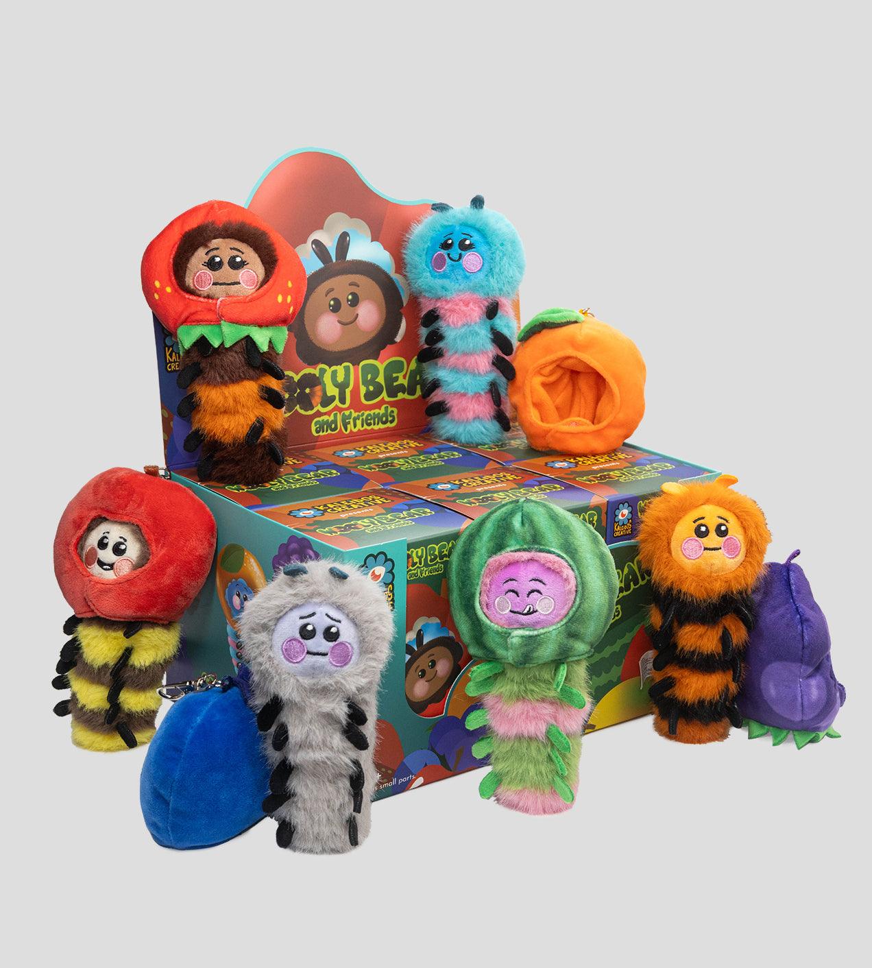 Wooly Bear and Friends Plush Keychain Blind Box Blind Box Kaleidos Creative