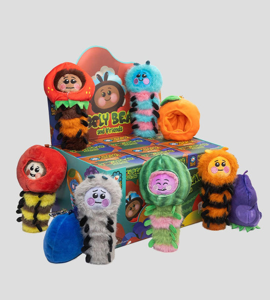 Wooly Bear and Friends Plush Keychain Blind Box Blind Box Kaleidos Creative