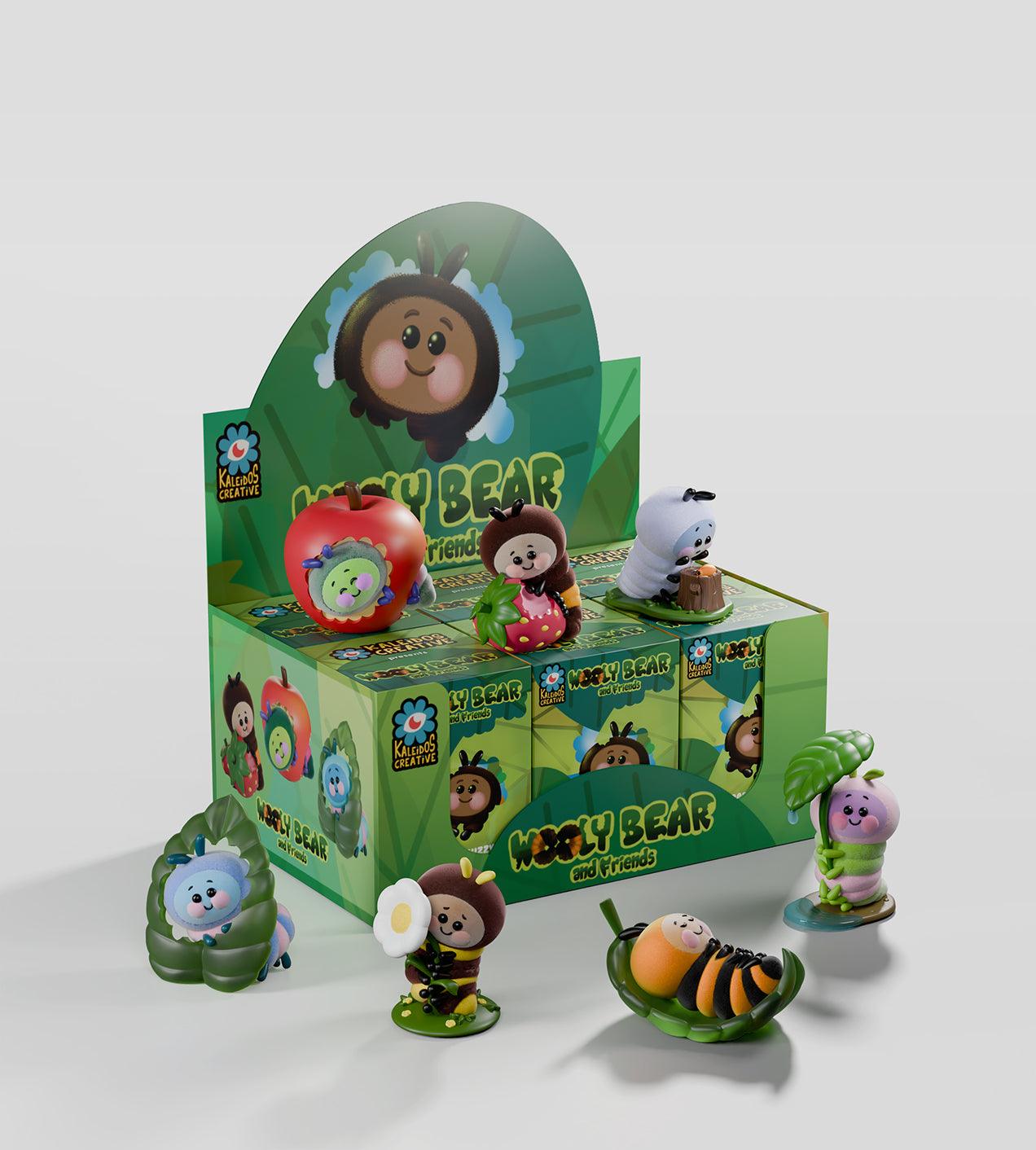 Wooly Bear and Friends Vinyl Blind Box Blind Box Kaleidos Creative