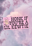 Cowpoke Kewtie Bumper Sticker